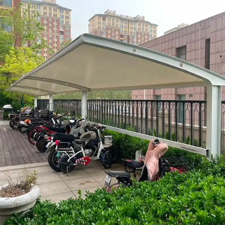 承德膜结构电动车棚